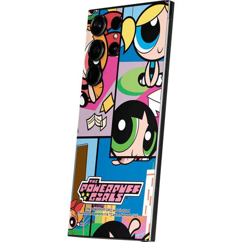 Cartoon Network Powerpuff Girls Patches Galaxy S25 Ultra Skin